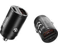 Silver Monkey Ładowarka samochodowa USB-C PD, USB-A QC, 30W - 701760 - zdjęcie 5